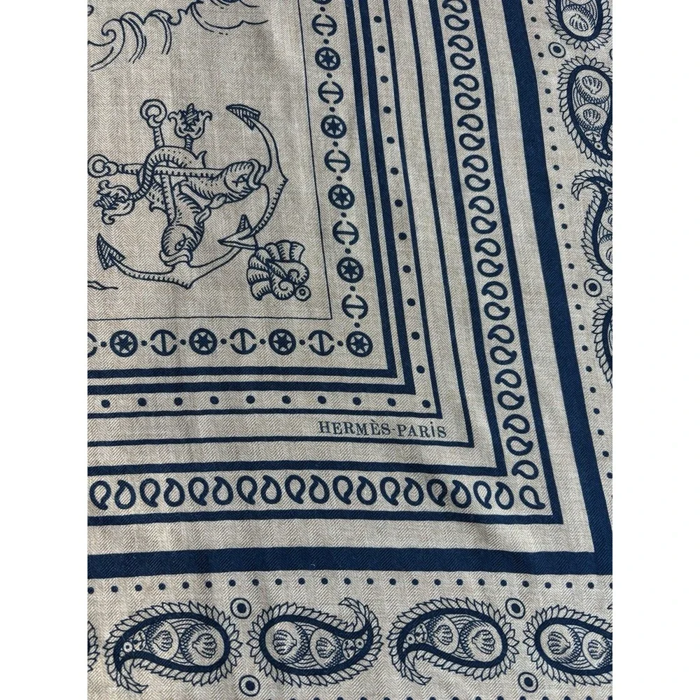 Hermes Cashmere Shawl 